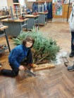 Společné odpoledne s pečením perníčků, přípravou stromečku a luštěním adventních šifer