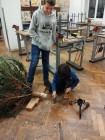 Společné odpoledne s pečením perníčků, přípravou stromečku a luštěním adventních šifer