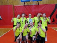 Třetí místo v krajském kole basketbalu