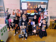 Halloweenský den v 2. ročníku