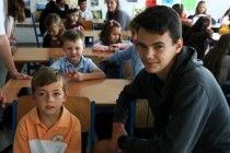 První školní den v prvních třídách