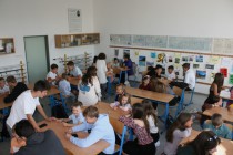 První školní den v prvních třídách