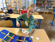 Pokusy - láva, kytičky na hladině, skládání origami