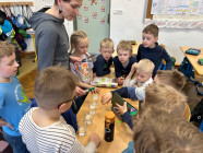 Pokus se sklenicemi a octem, přesmyčky