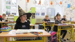 Halloweenská škola