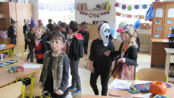 Halloweenská škola
