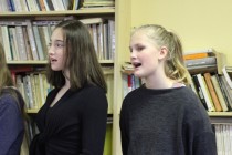 Vystoupení školního sboru v Domově Pod Školou