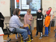 Halloweenský den v 2. ročníku