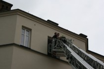 Taktické cvičení hasičů