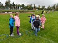 Sportovní dopoledne na stadionu