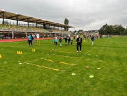 Sportovní dopoledne na stadionu