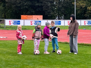 Sportovní dopoledne na stadionu