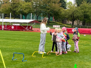 Sportovní dopoledne na stadionu