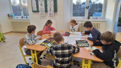 Práce v centrech - téma Vánoce