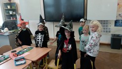 Halloween u nás ve třídě