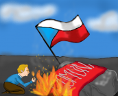 Oceněná malba Bětky Rackové
