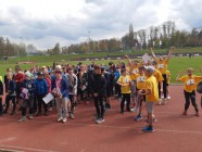 Vítězství v okresním kole štafetového poháru žáků 1. stupně