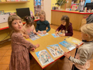Předvánoční návštěva knihovny