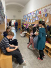Vánoční besídka a posezení s deváťáky