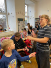 Vánoční besídka a posezení s deváťáky